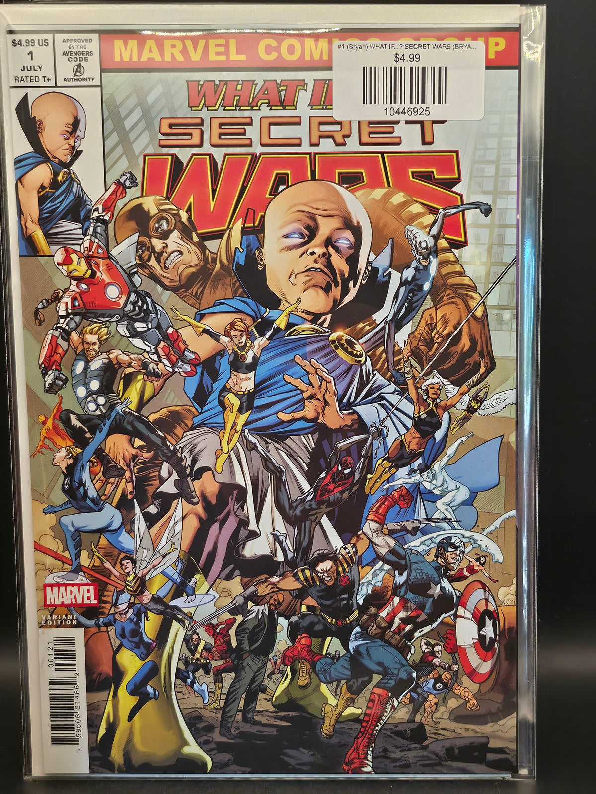 #1 (Bryan) WHAT IF...? SECRET WARS (BRYAN HITCH HOMAGE VARIANT)