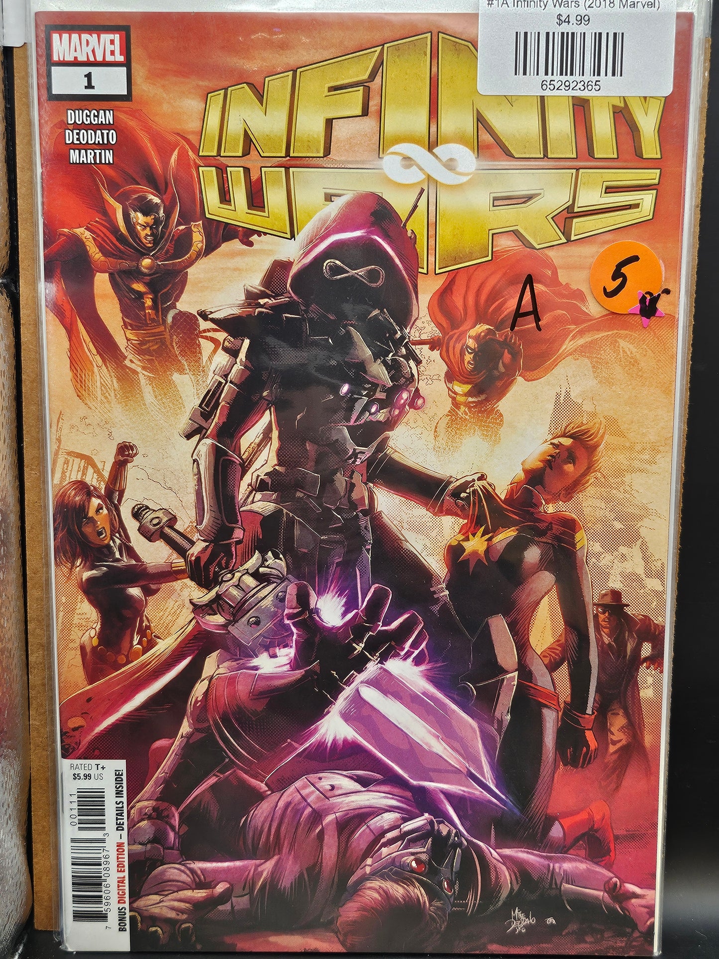 #1A Infinity Wars (2018 Marvel)