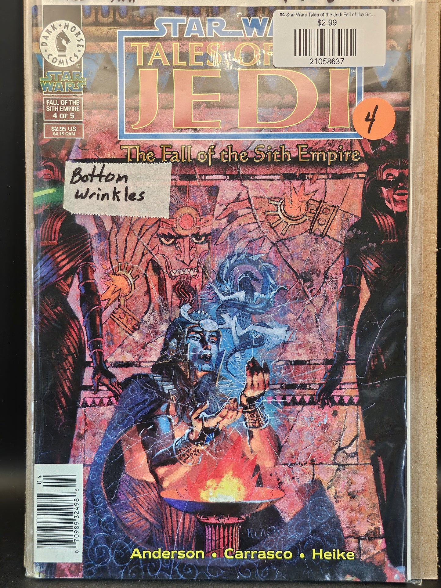#4 Star Wars Tales of the Jedi Fall of the Sith Empire (1997)