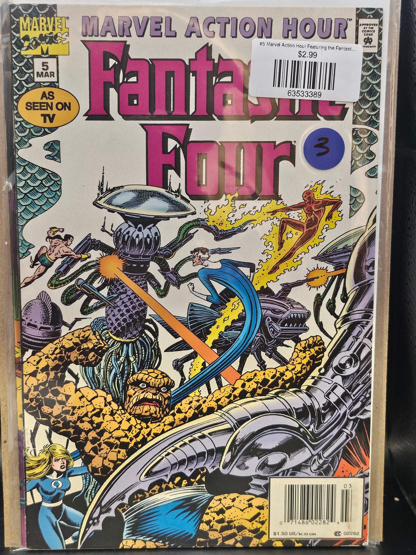 #5 Marvel Action Hour Featuring the Fantastic Four (1994)