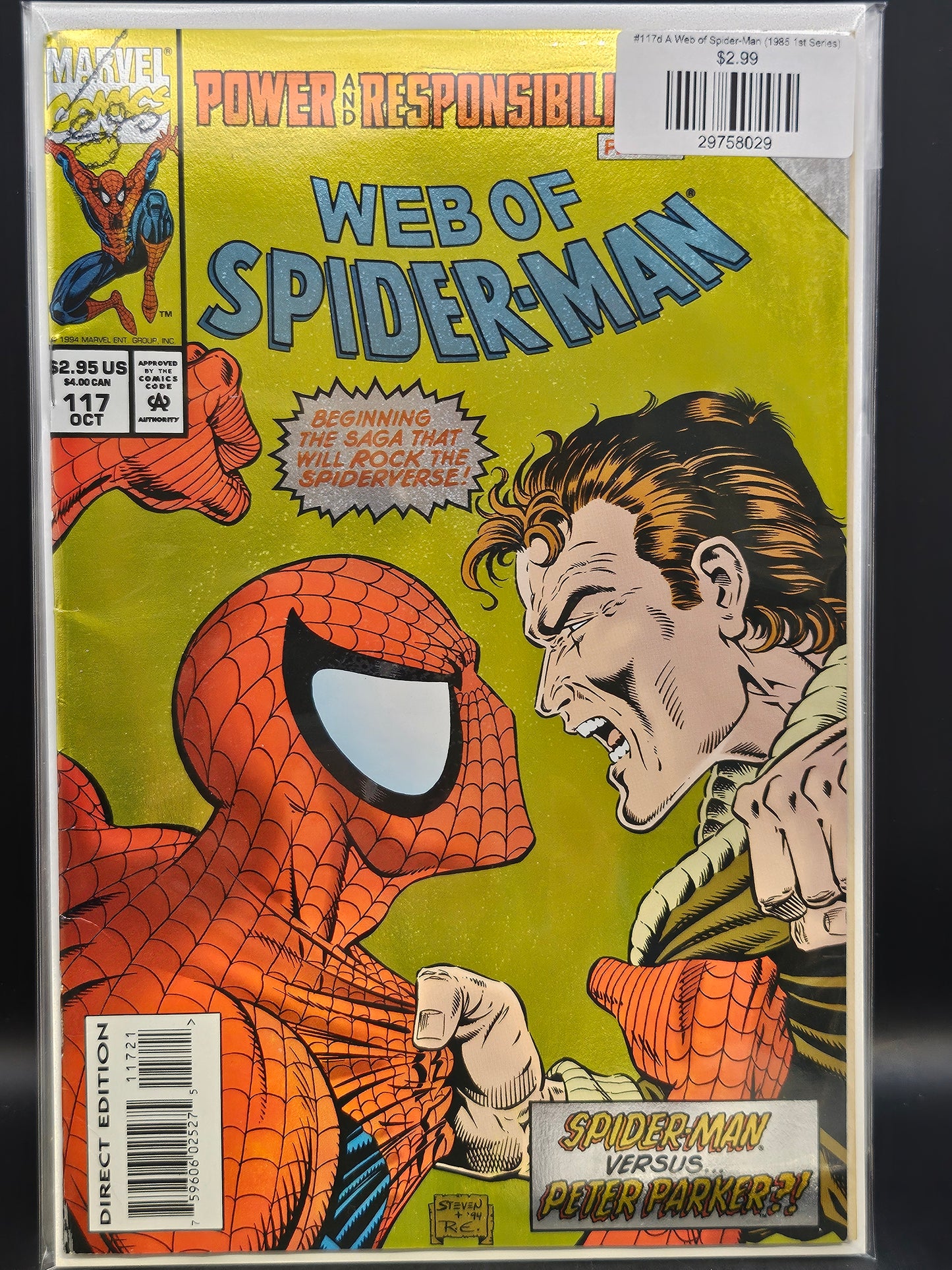 #117d A Web of Spider-Man (1985 1st Series)