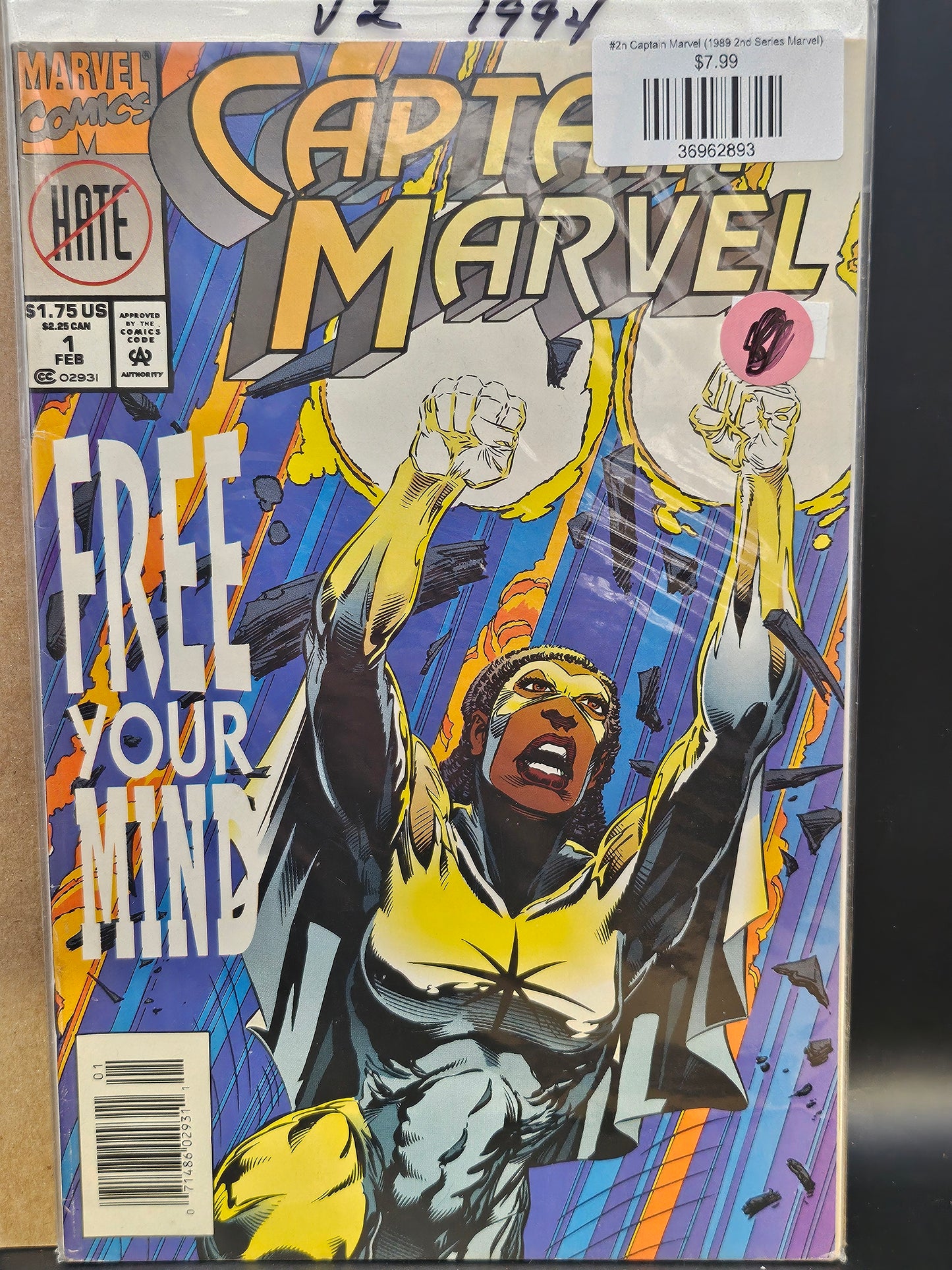 #2n Captain Marvel (1989 2nd Series Marvel)