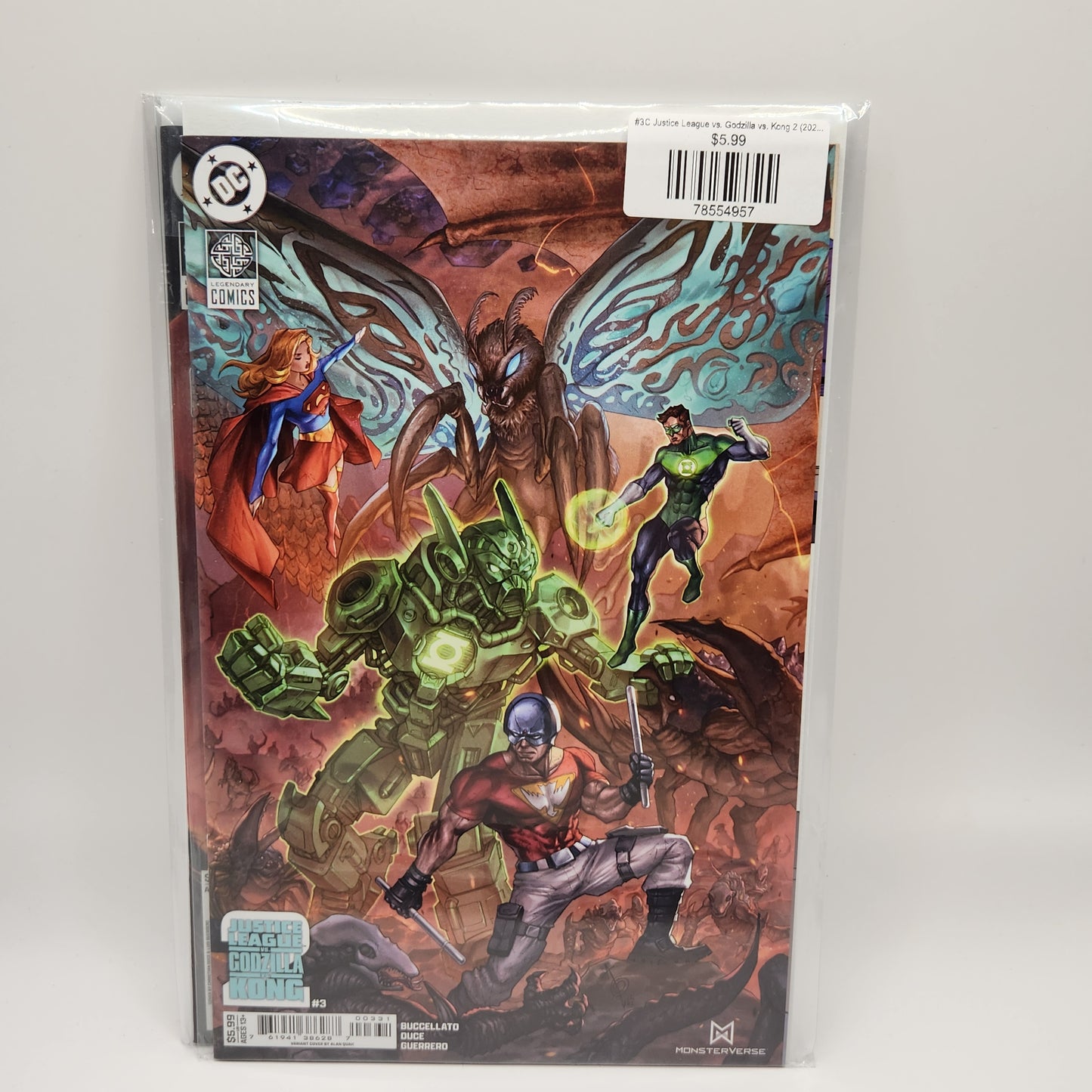 #3C Justice League vs. Godzilla vs. Kong 2 (2025 DC)
