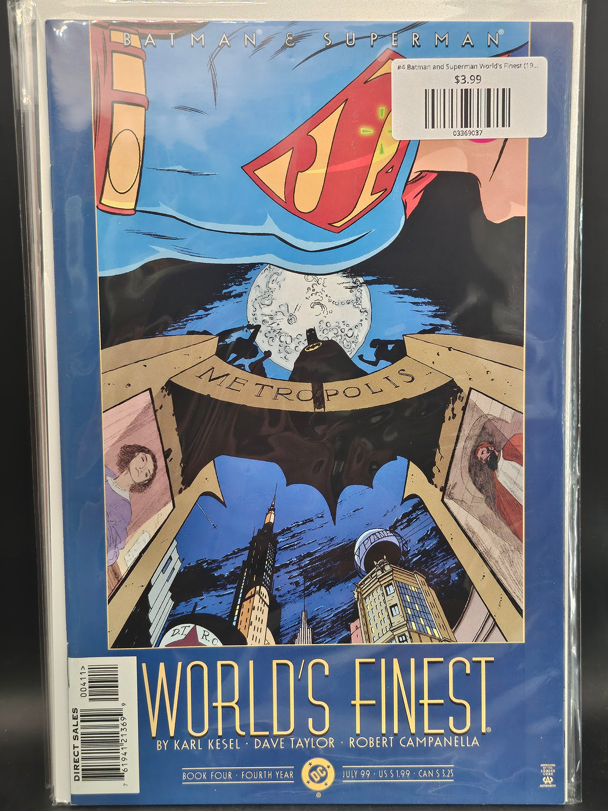 #4 Batman and Superman World's Finest (1999)