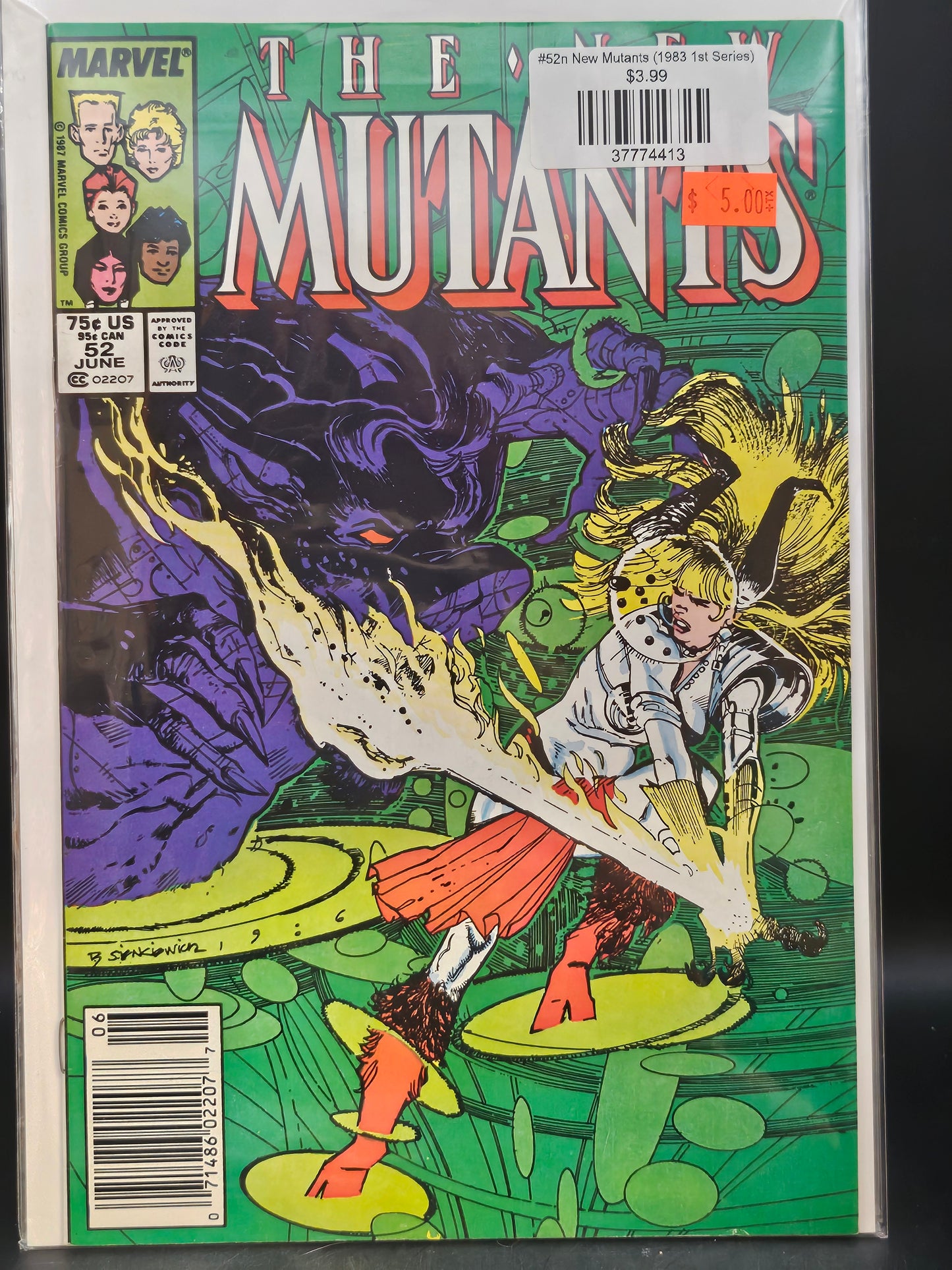 #52n New Mutants (1983 1st Series)