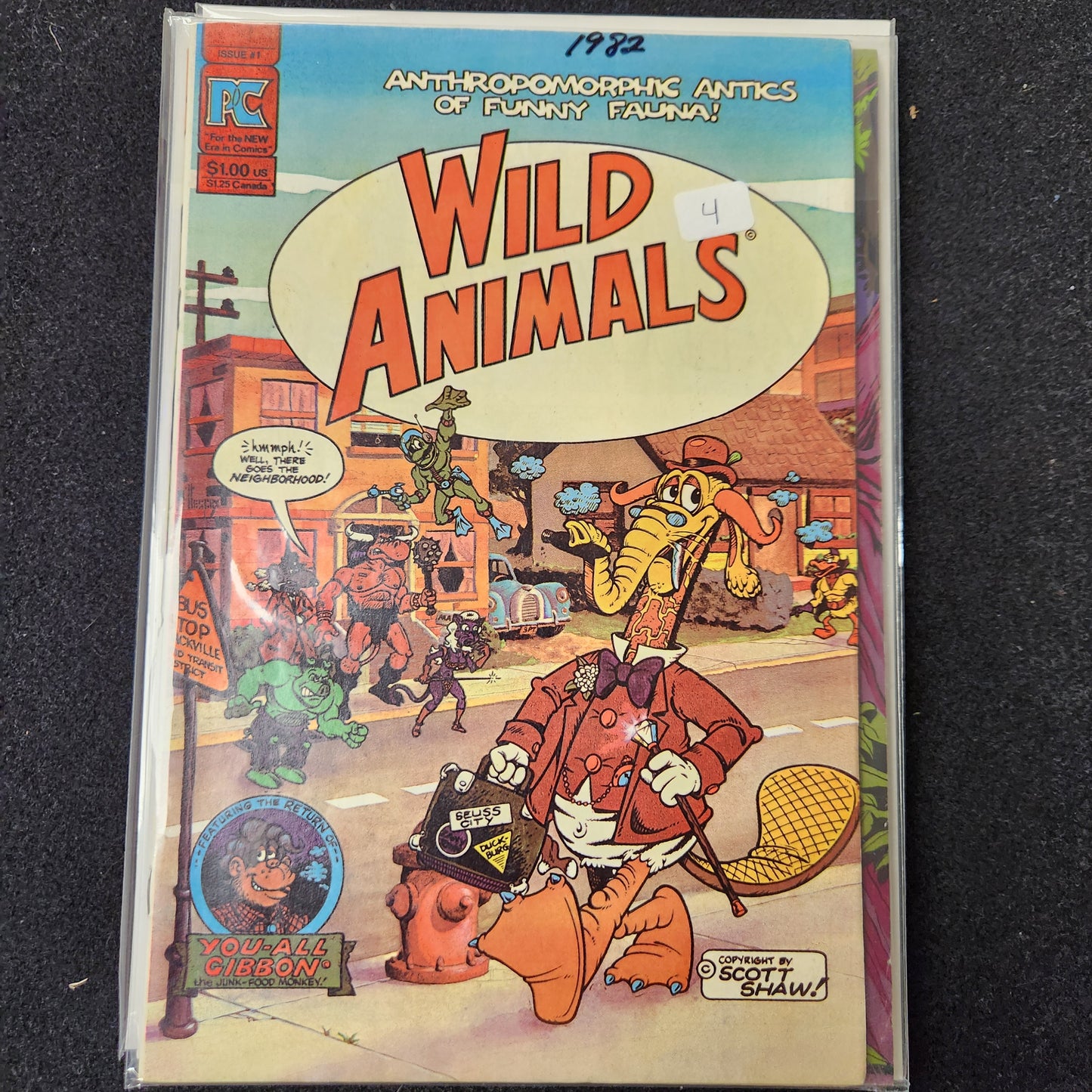 105.145 – Cartoon Odds - #1 - (Wild Animals)