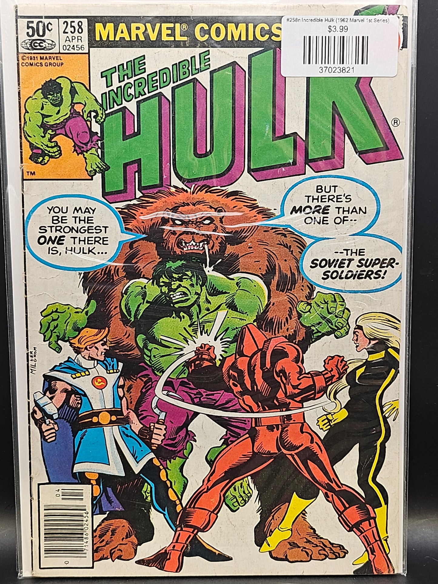 #258n Incredible Hulk (1962 Marvel 1st Series)