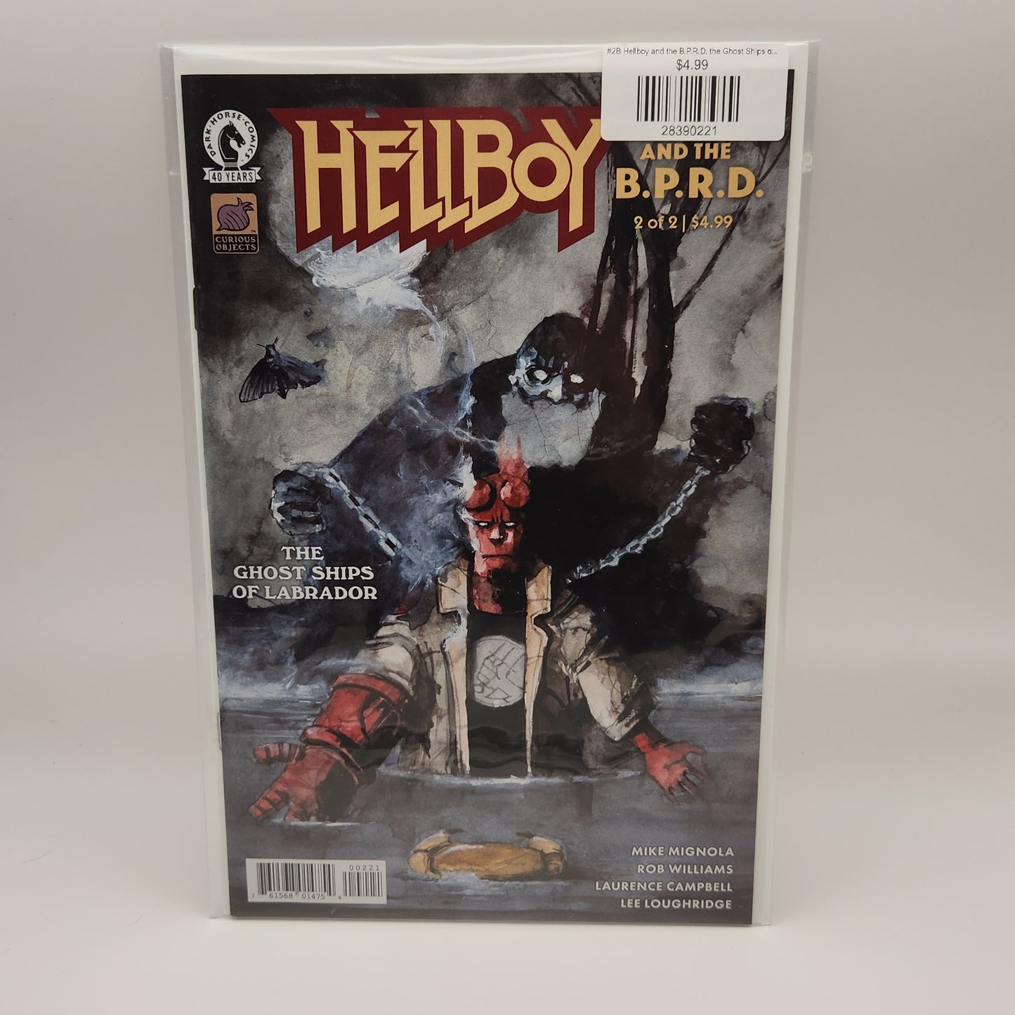 #2B Hellboy and the B.P.R.D. the Ghost Ships of Labrador (2025 Dark Horse)