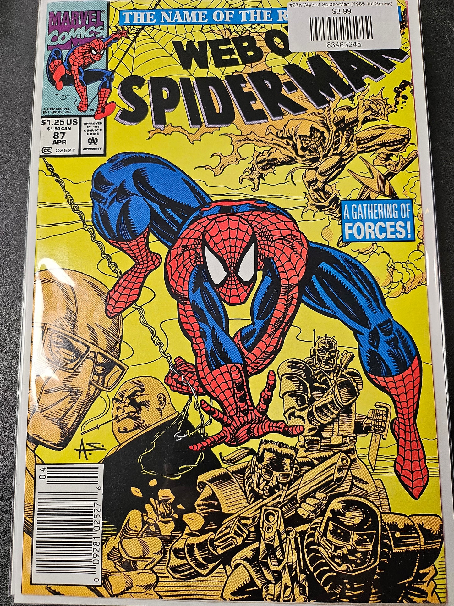 #87n Web of Spider-Man (1985 1st Series)