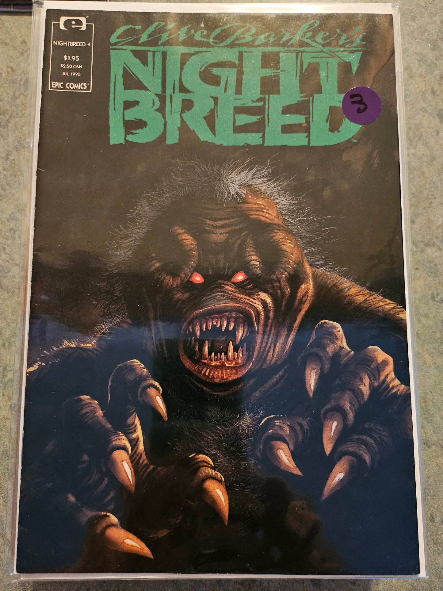 Clive Barker's Nightbreed – Marvel/Epic – 1990–1993 – Volume 1 – #4
