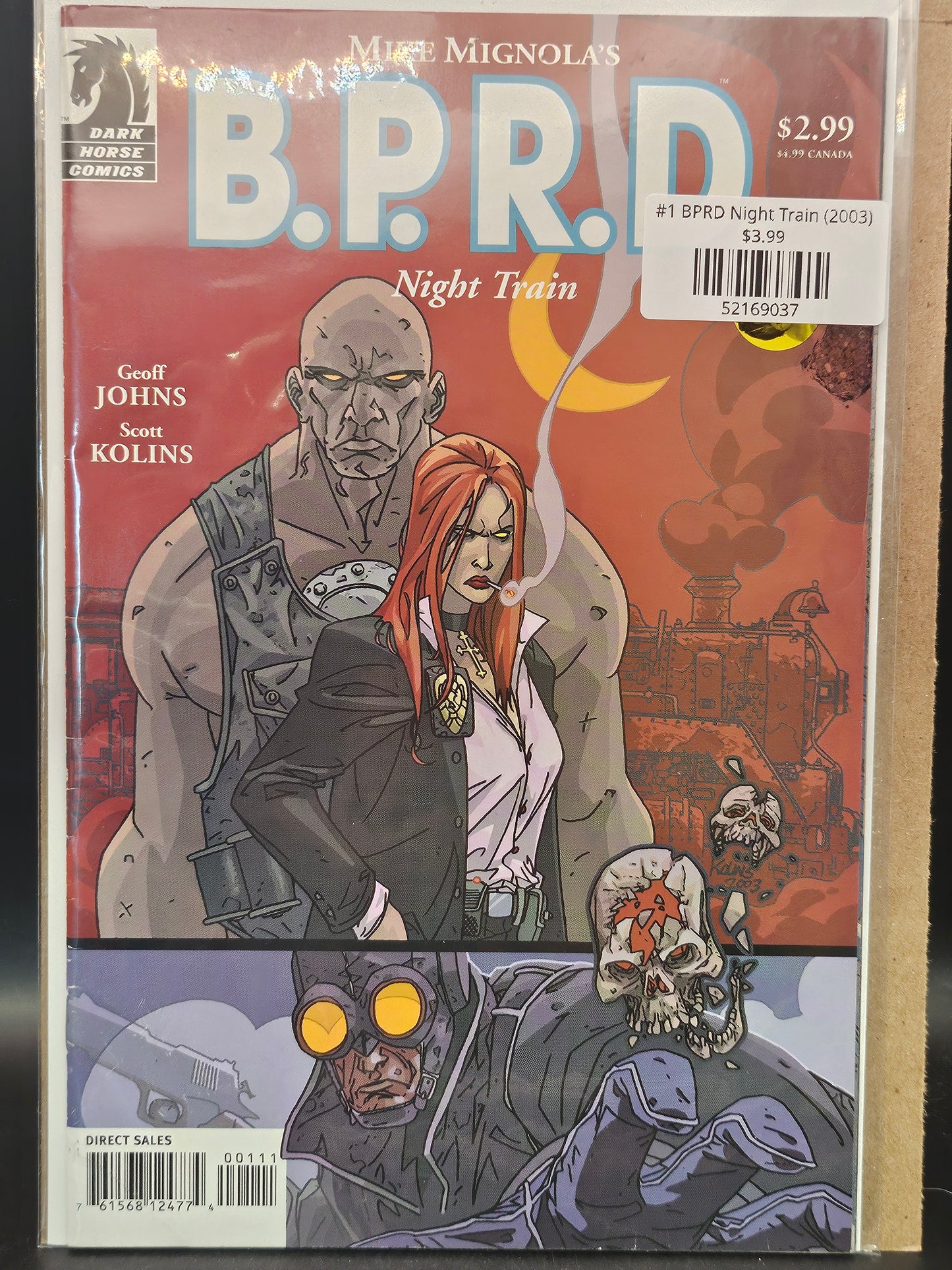 #1 BPRD Night Train (2003)