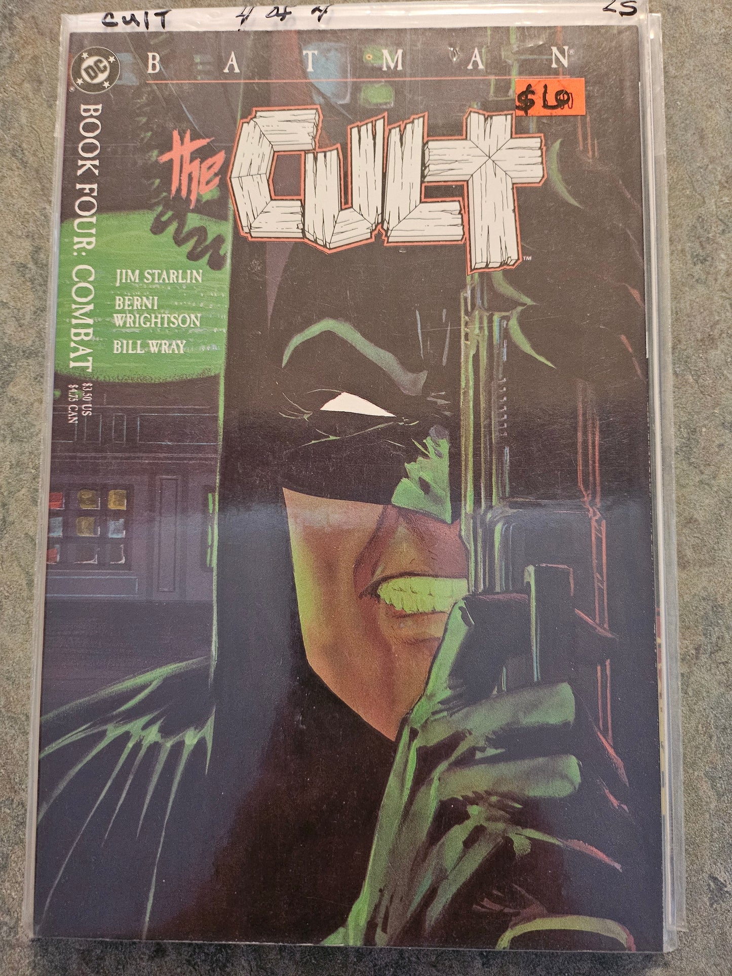 Batman: The Cult – DC Comics – (1988) – Volume 1 – Limited Series – #4 of 4