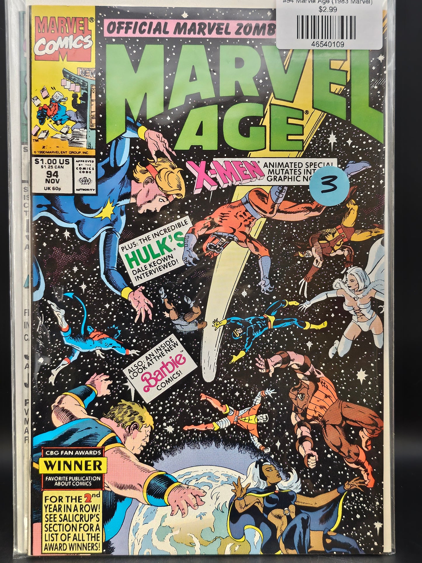 #94 Marvel Age (1983 Marvel)
