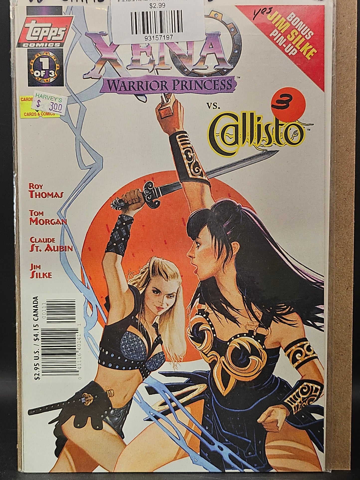 #1B Xena Warrior Princess vs. Callisto (1998)