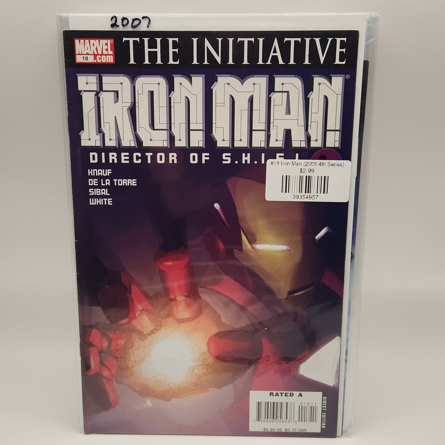 #18 Iron Man (2005 4th Series)