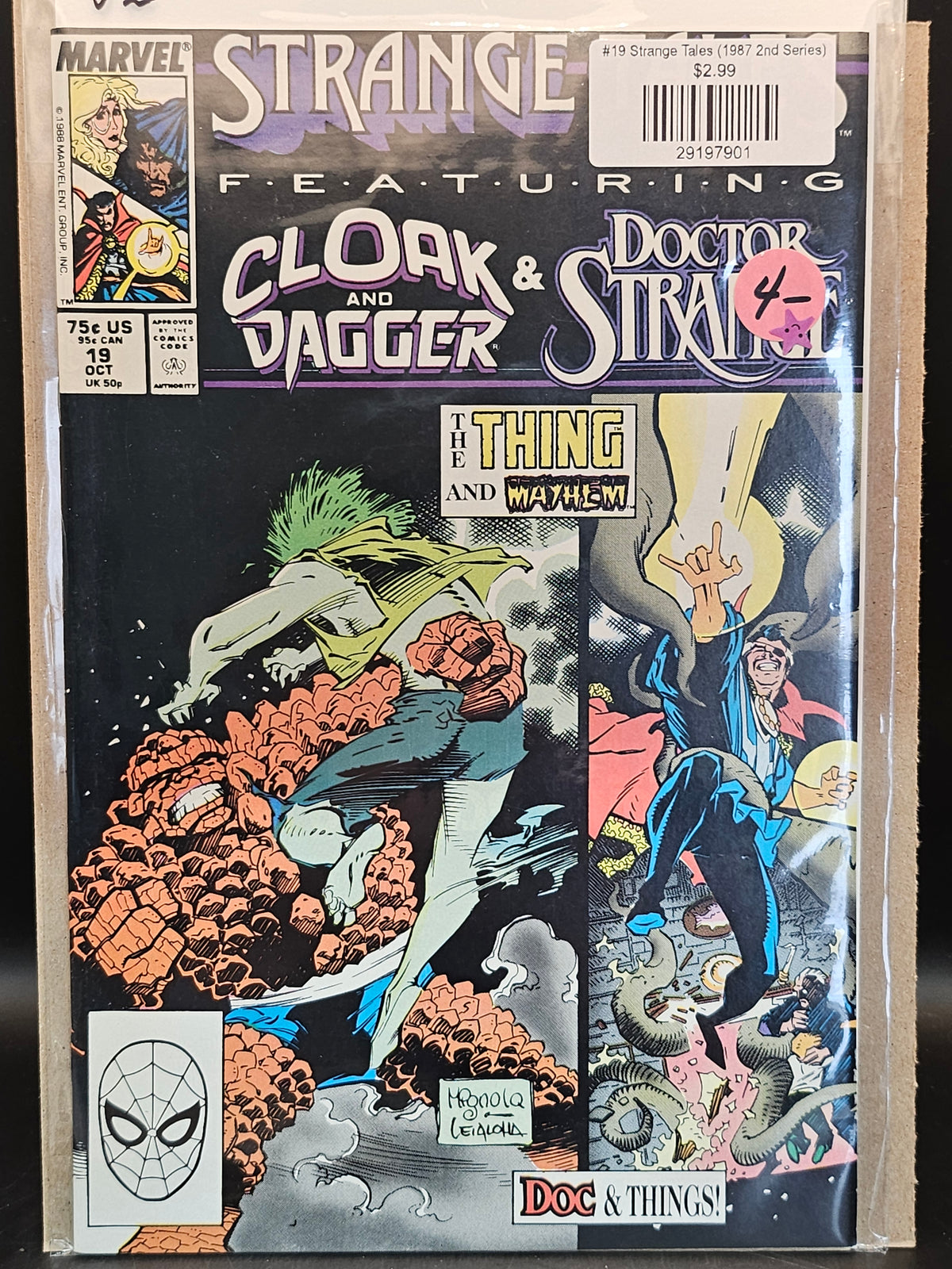 #19 Strange Tales (1987 2nd Series)