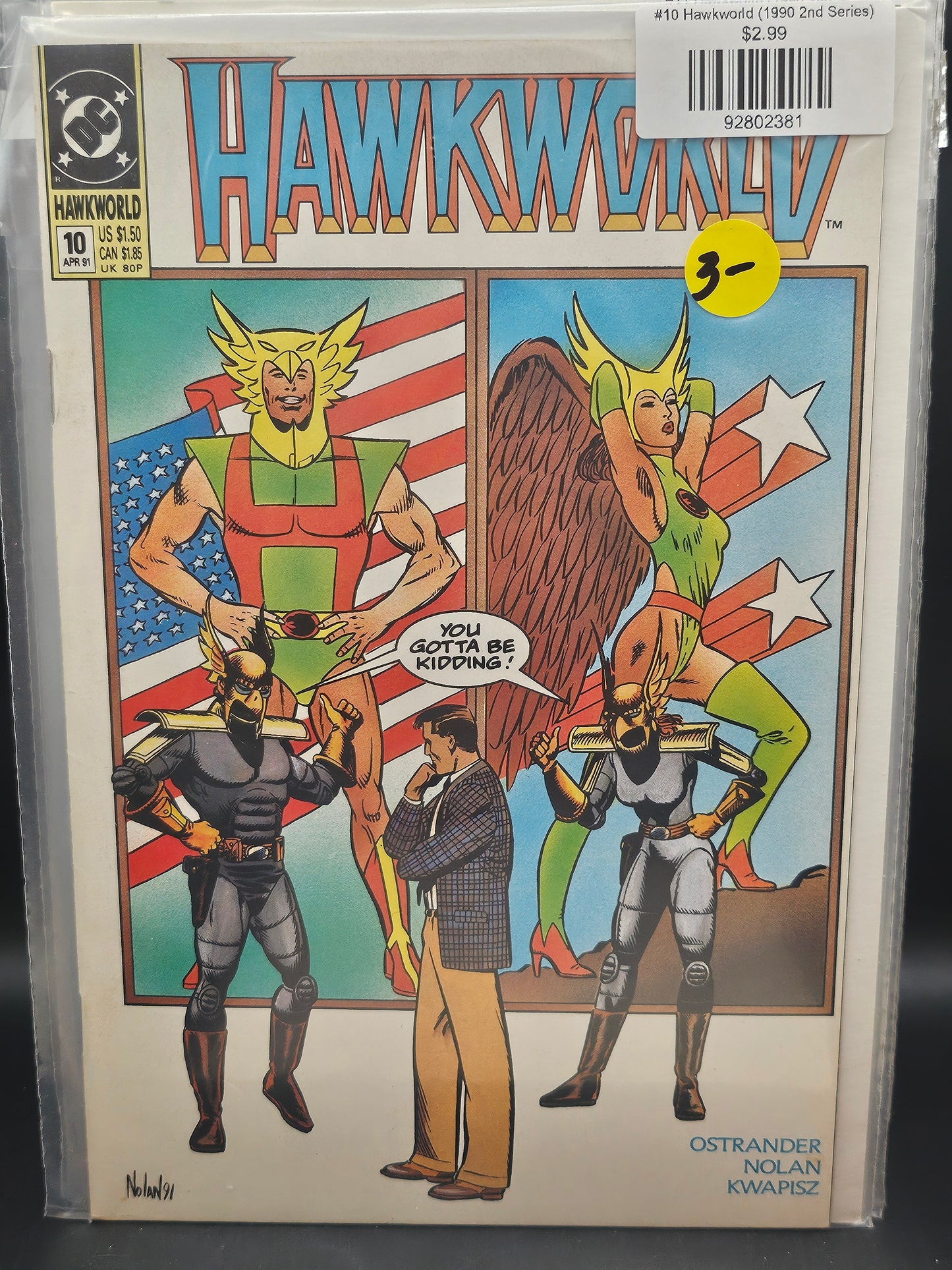 #10 Hawkworld (1990 2nd Series)