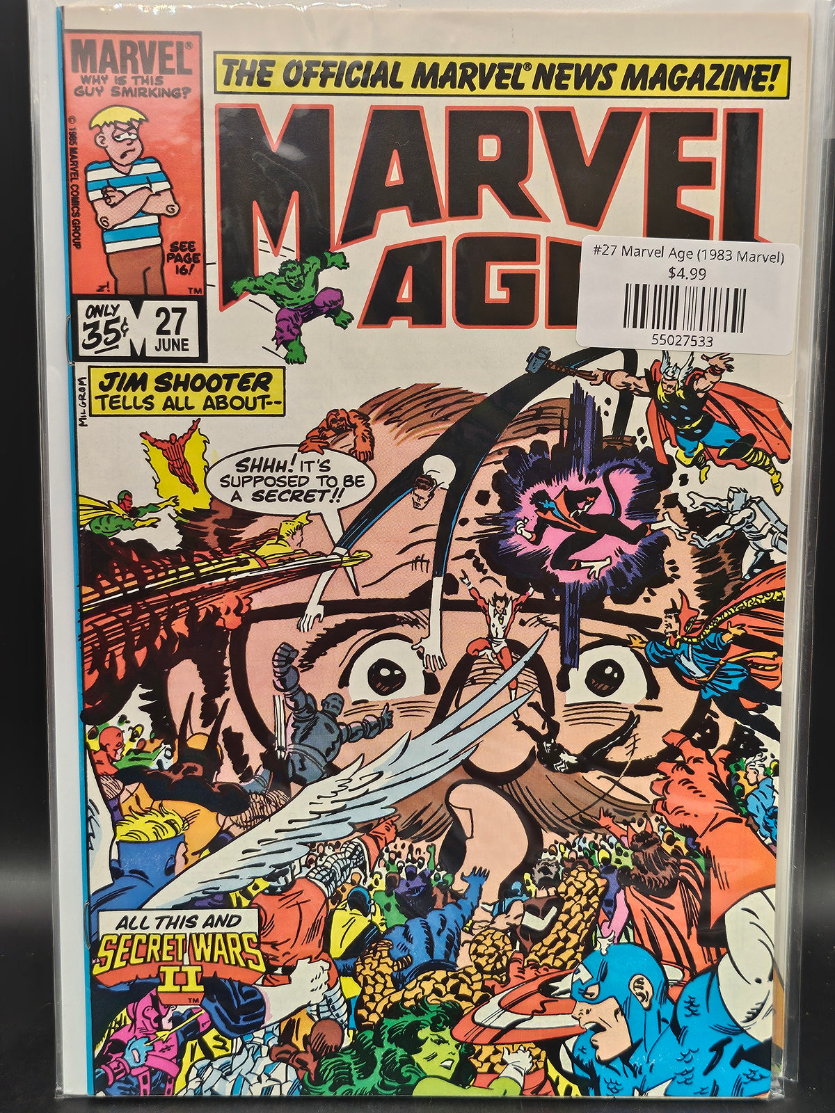 #27 Marvel Age (1983 Marvel)