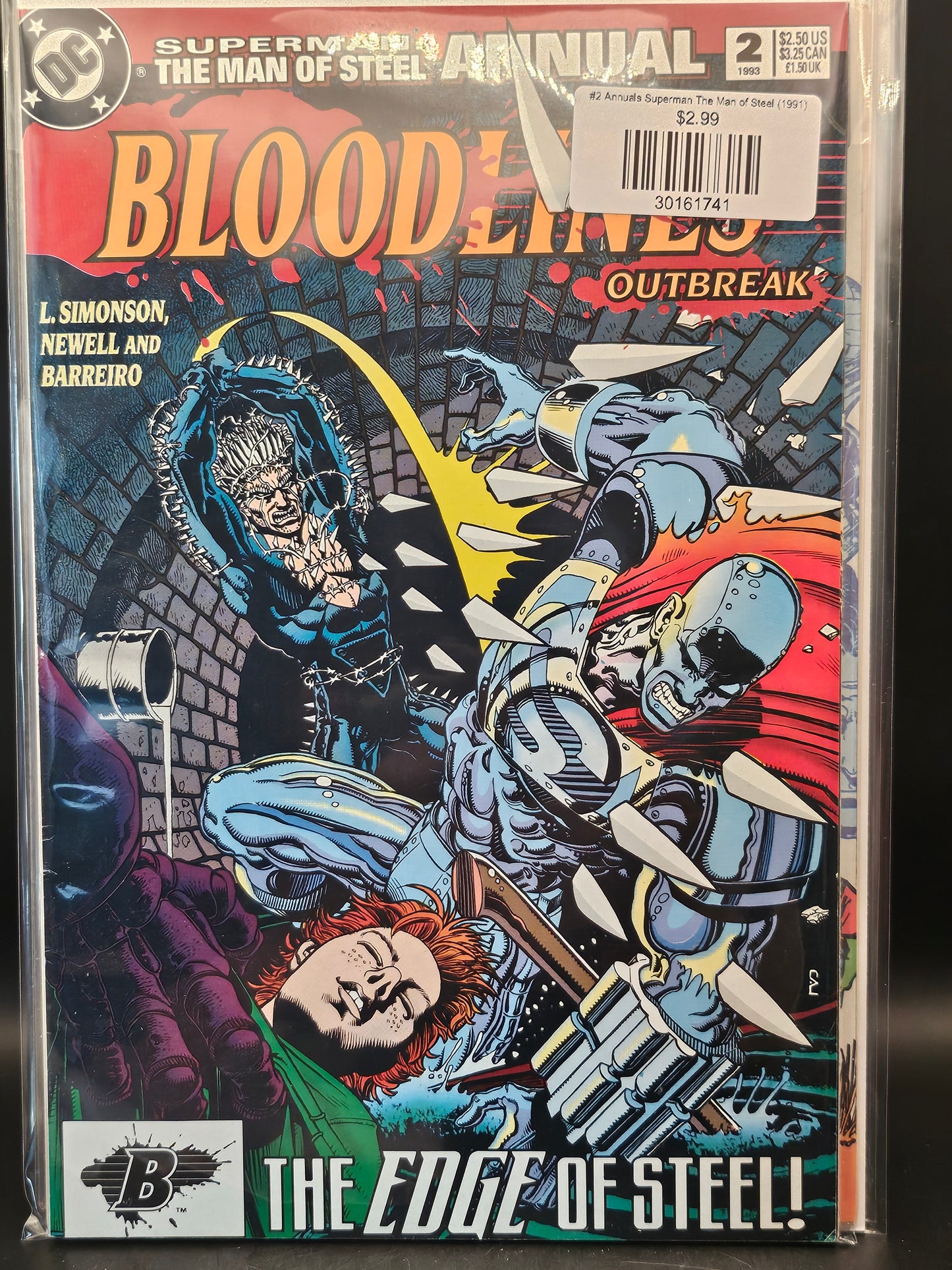 #2 Annuals Superman The Man of Steel (1991)