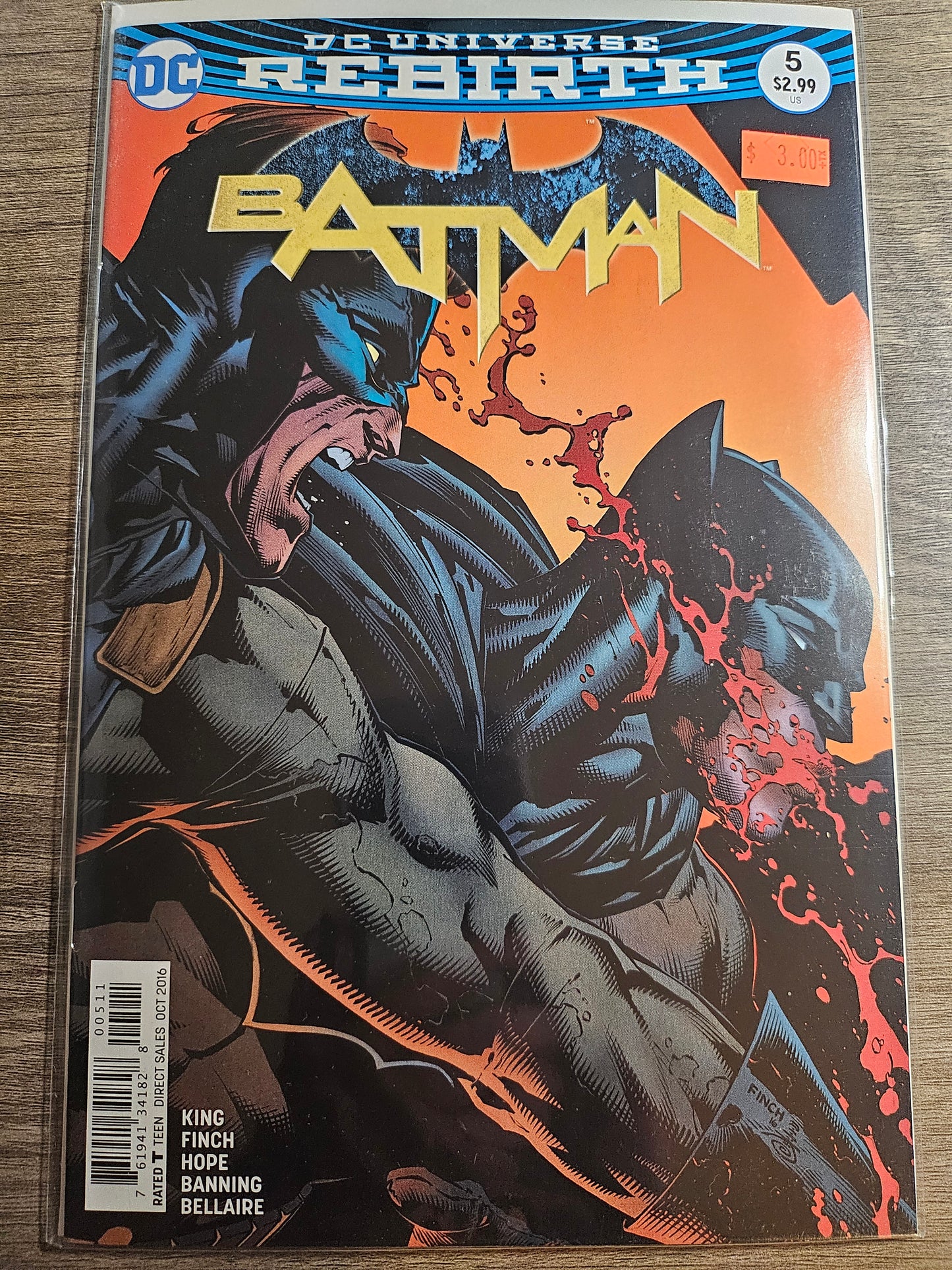Batman – DC Comics – (2016–2026) – Volume 3 – #5 - Cover A