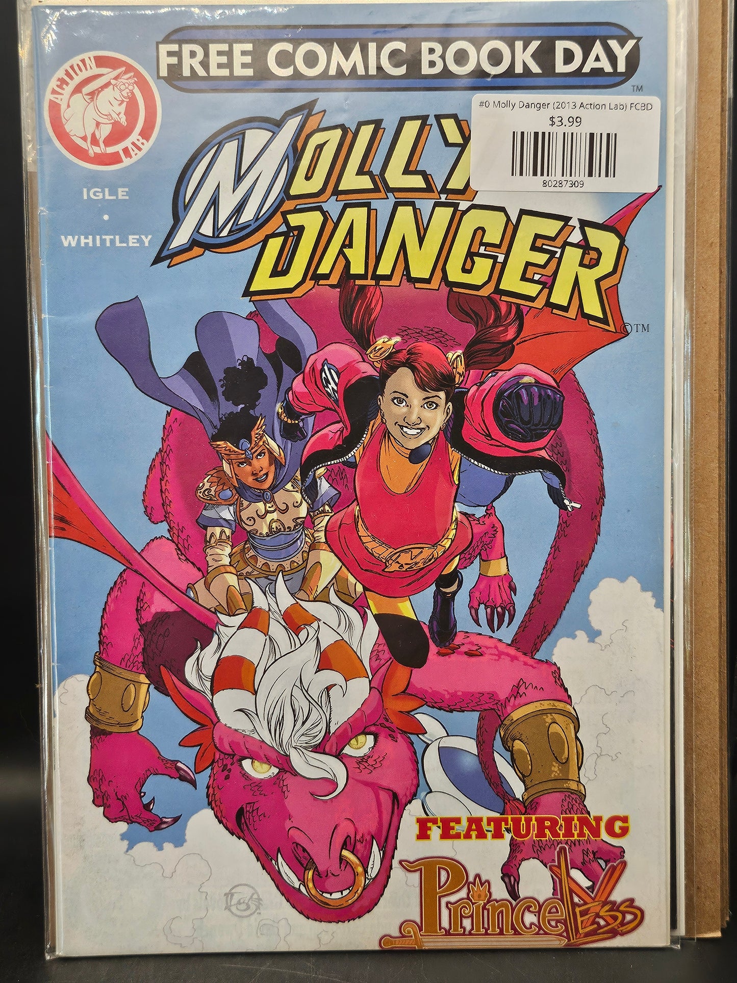 #0 Molly Danger (2013 Action Lab) FCBD