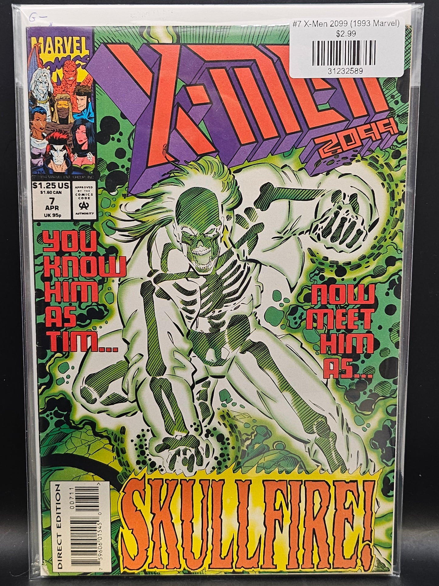 #7 X-Men 2099 (1993 Marvel)