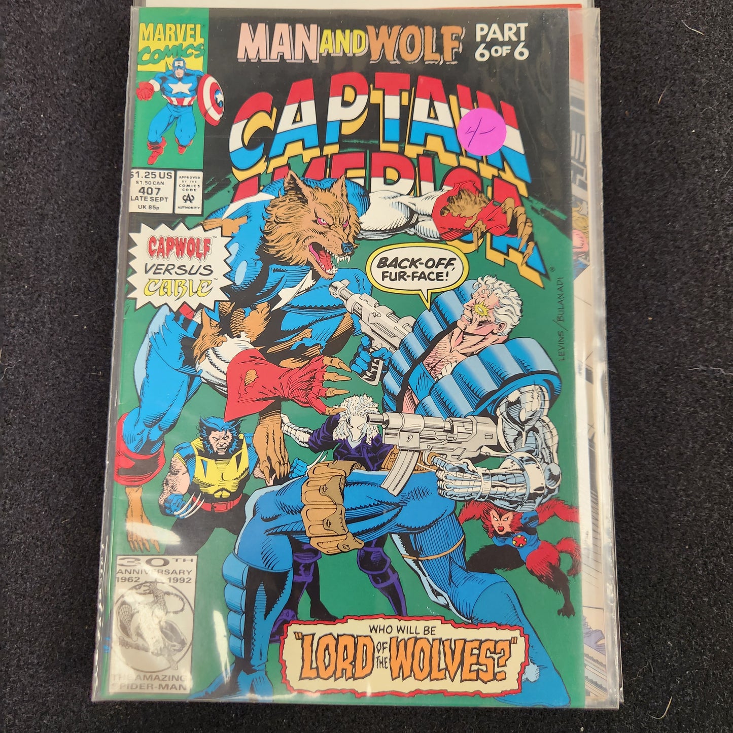 Captain America – Marvel – 1968–1996 – Volume 1 – Ongoing Series – #407