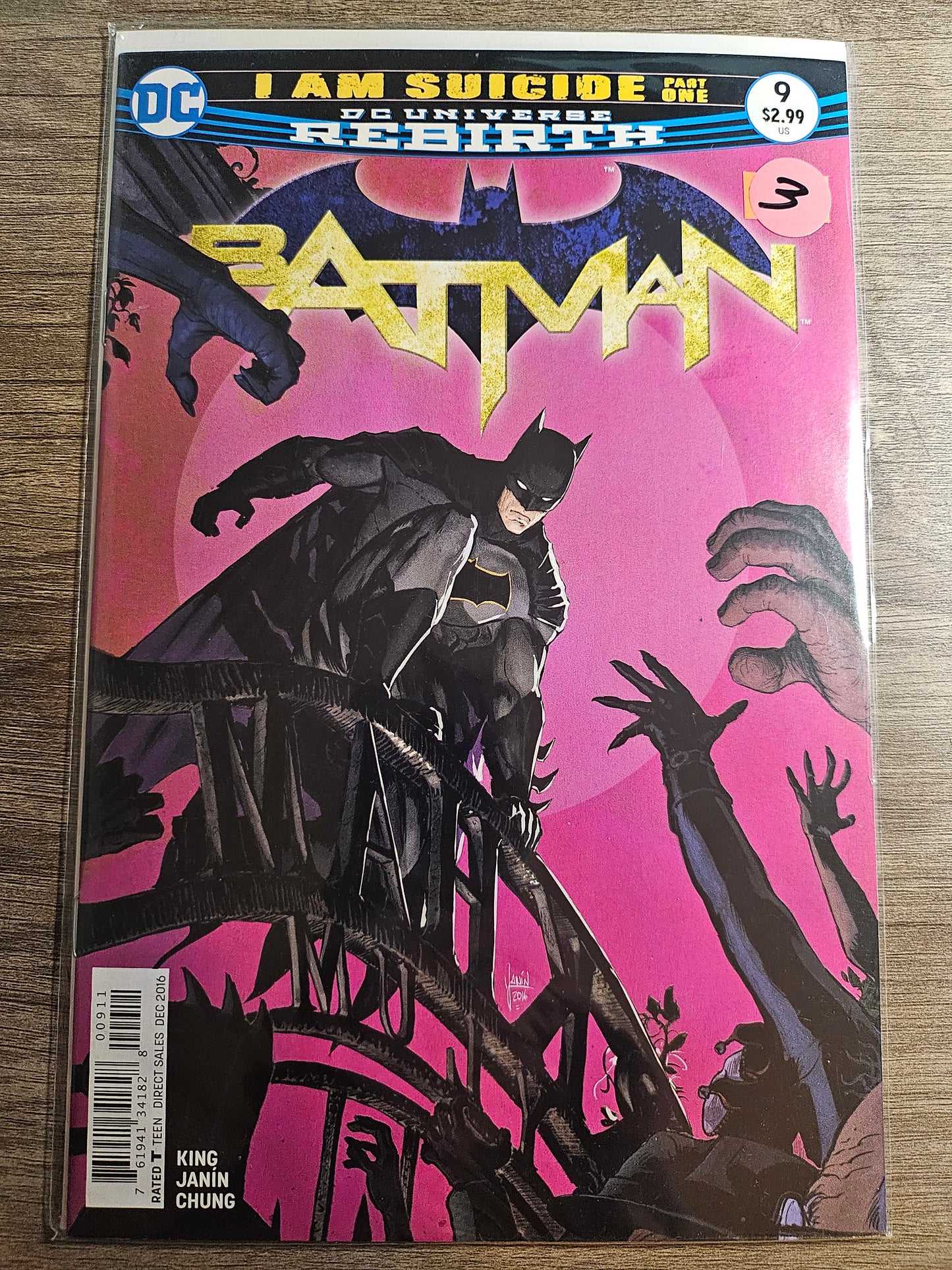 Batman – DC Comics – (2016–2026) – Volume 3 – #9 - Cover A