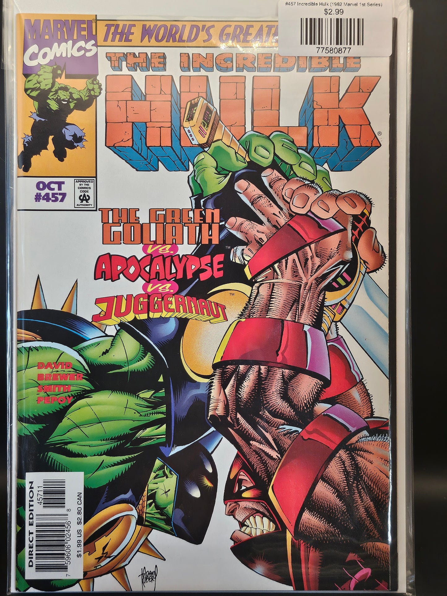 #457 Incredible Hulk (1962 Marvel 1st Series)