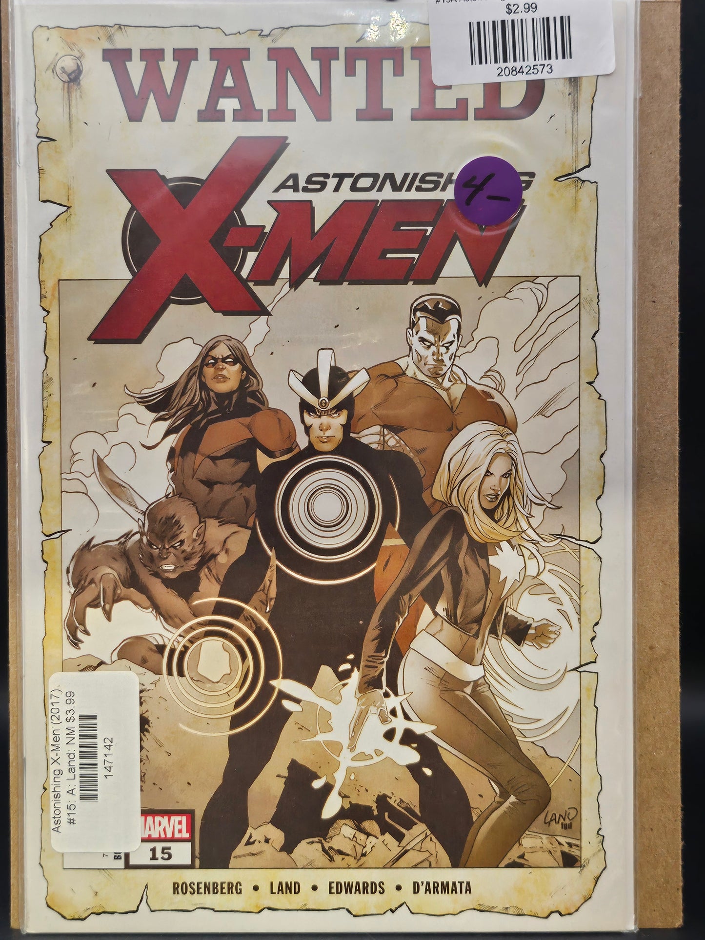#15A Astonishing X-Men (2017 4th Series)