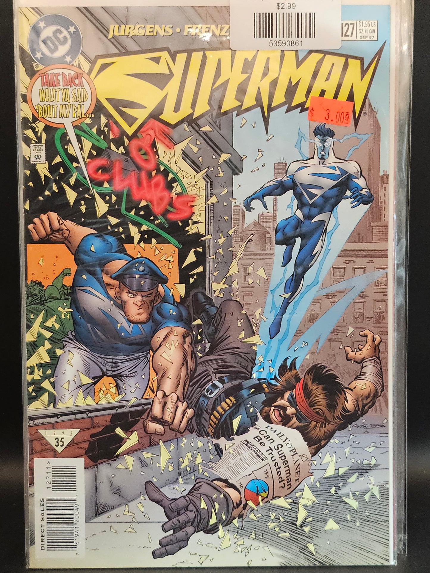 #127 Superman (1987 2nd Series)