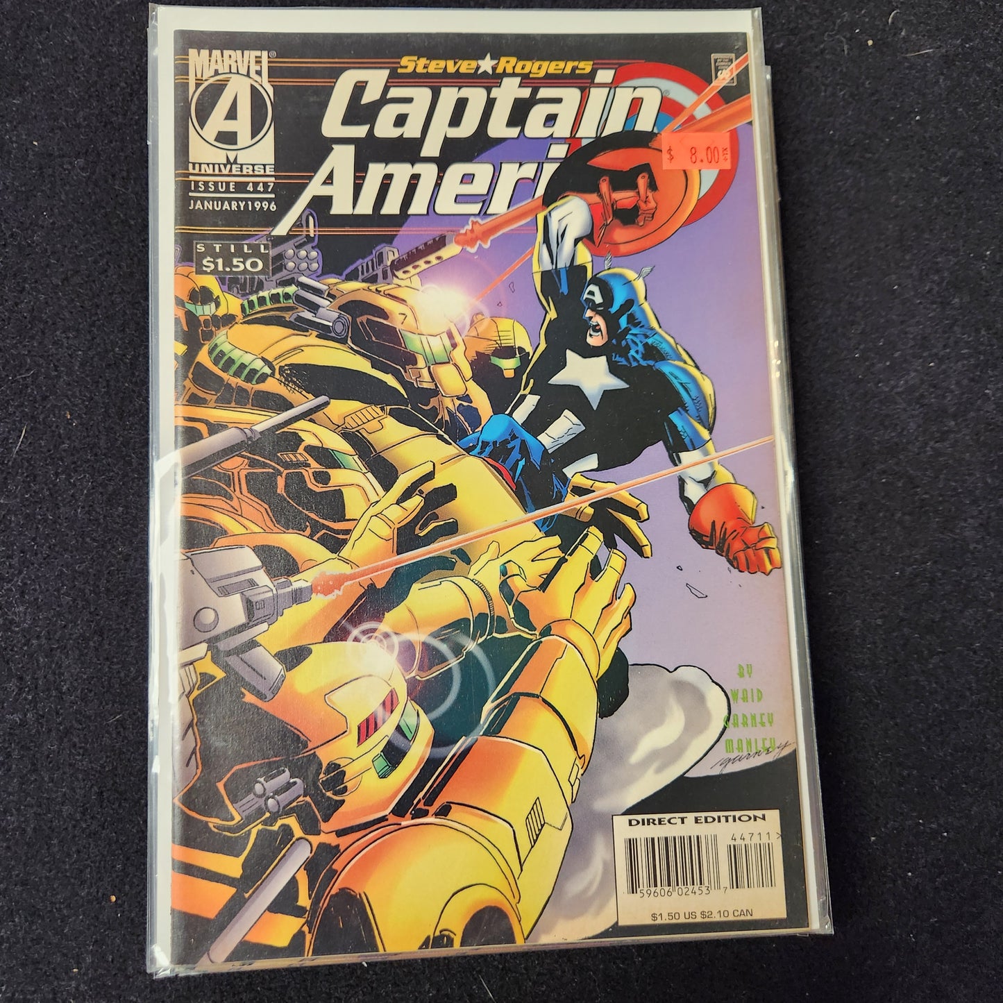 Captain America – Marvel – 1968–1996 – Volume 1 – Ongoing Series – #447