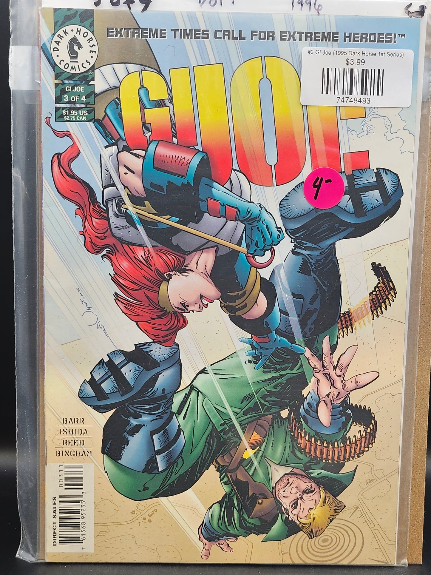 #3 GI Joe (1995 Dark Horse 1st Series)