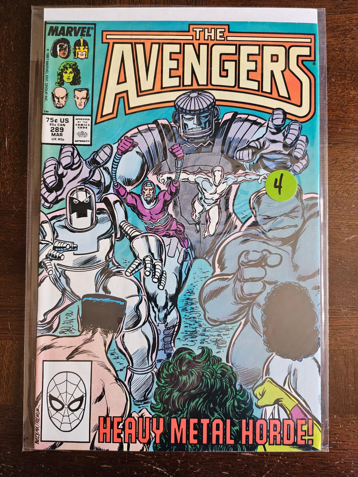 Avengers – Marvel Comics – (1963–1999) – Volume 1 – #289