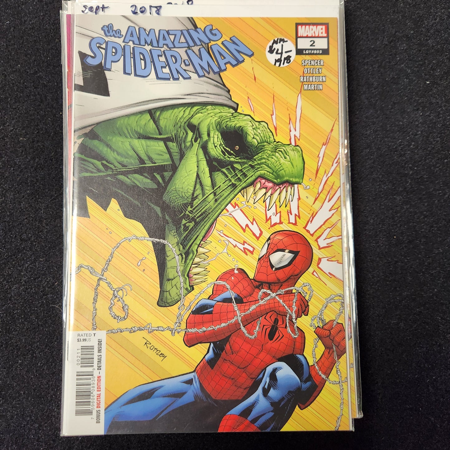 Amazing Spider-Man – Marvel Comics – (2018–2022) – Volume 5 – #2 - LGY #803 - Cover A