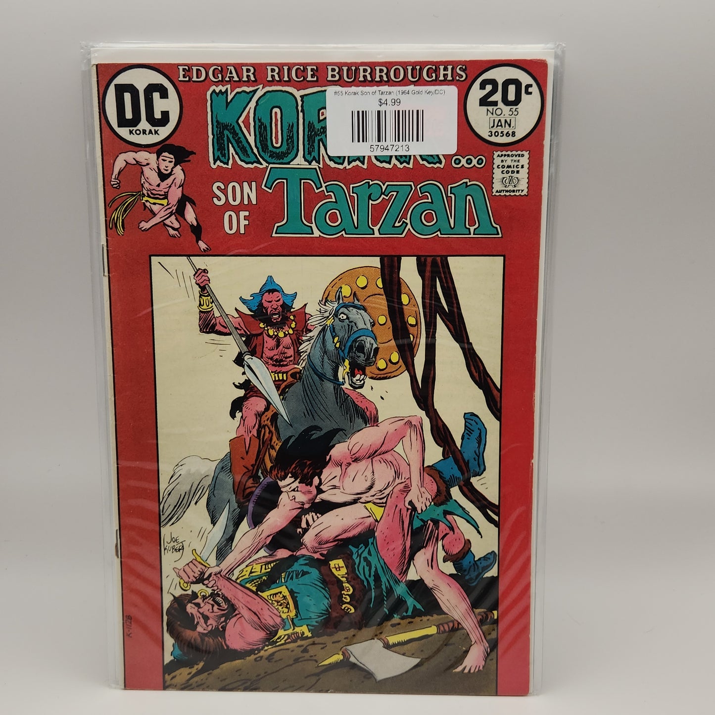 #55 Korak Son of Tarzan (1964 Gold Key/DC)