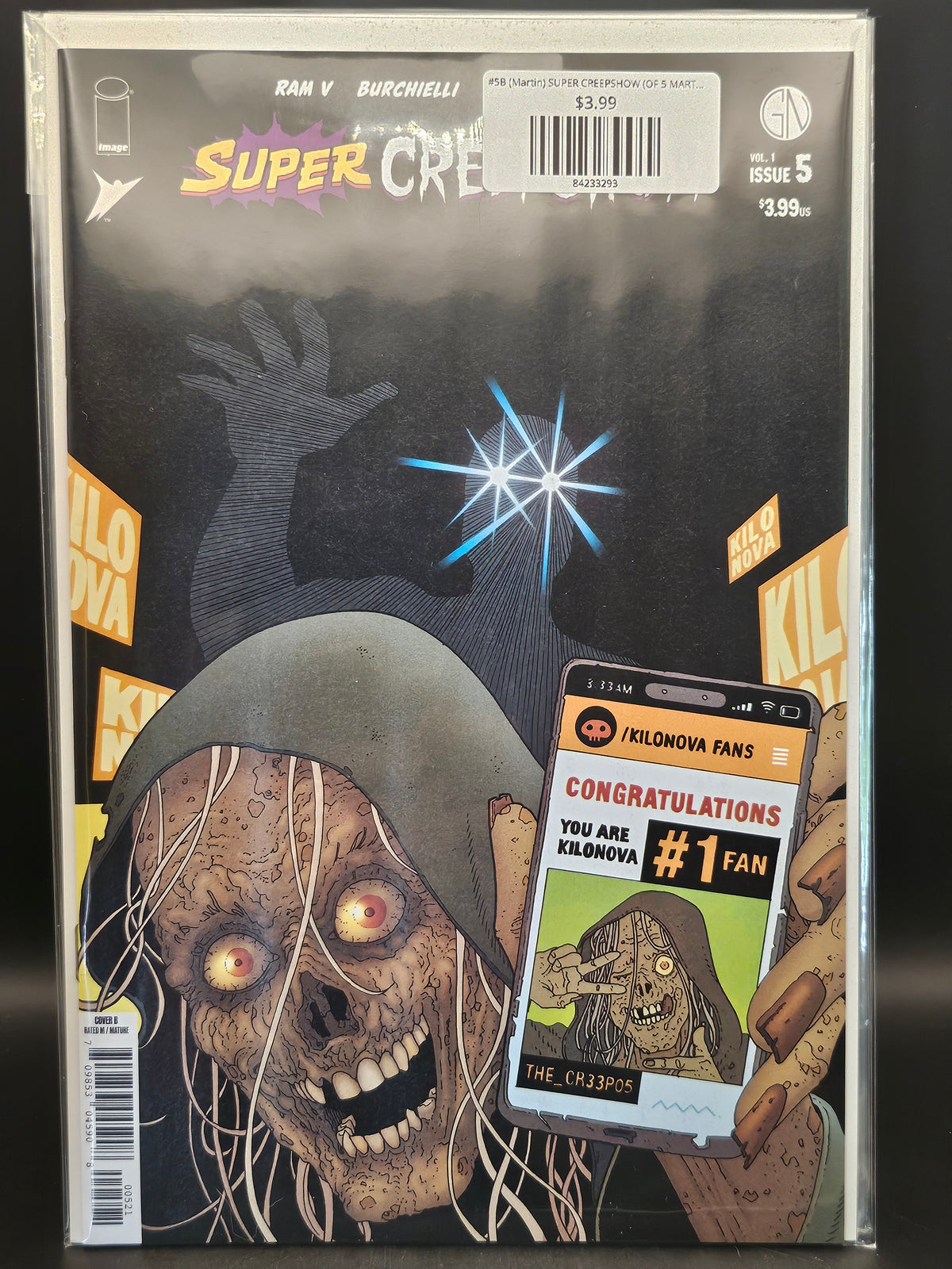 #5B (Martin) SUPER CREEPSHOW (OF 5 MARTIN MORAZZO & CHRIS OHALLORAN VAR MR)