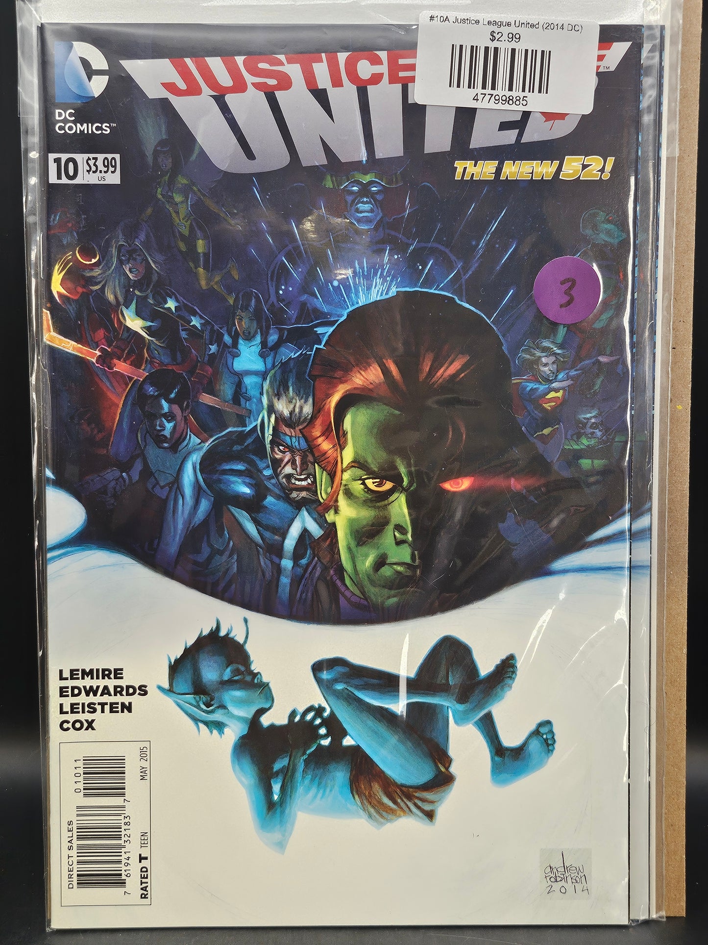 #10A Justice League United (2014 DC)