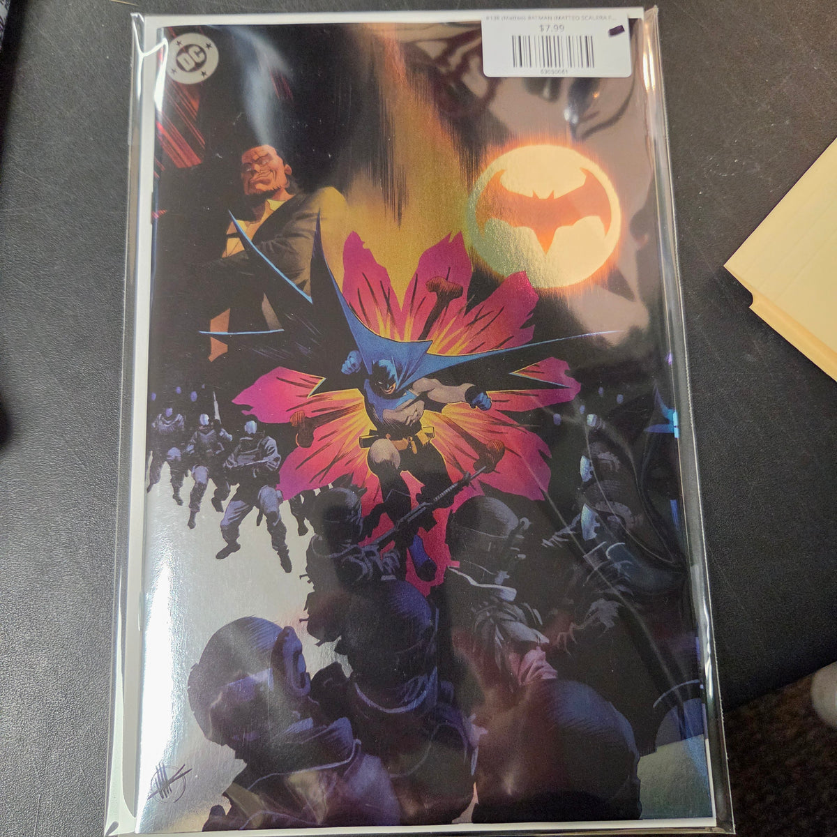 #13E (Matteo) BATMAN (MATTEO SCALERA FOIL VAR BATMAN BAD SEEDS)