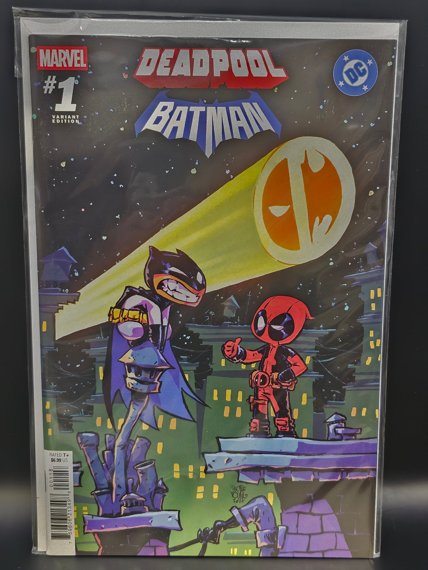 #1 Cover K Scottie Young - Deadpool Batman (2025 Marvel/DC)