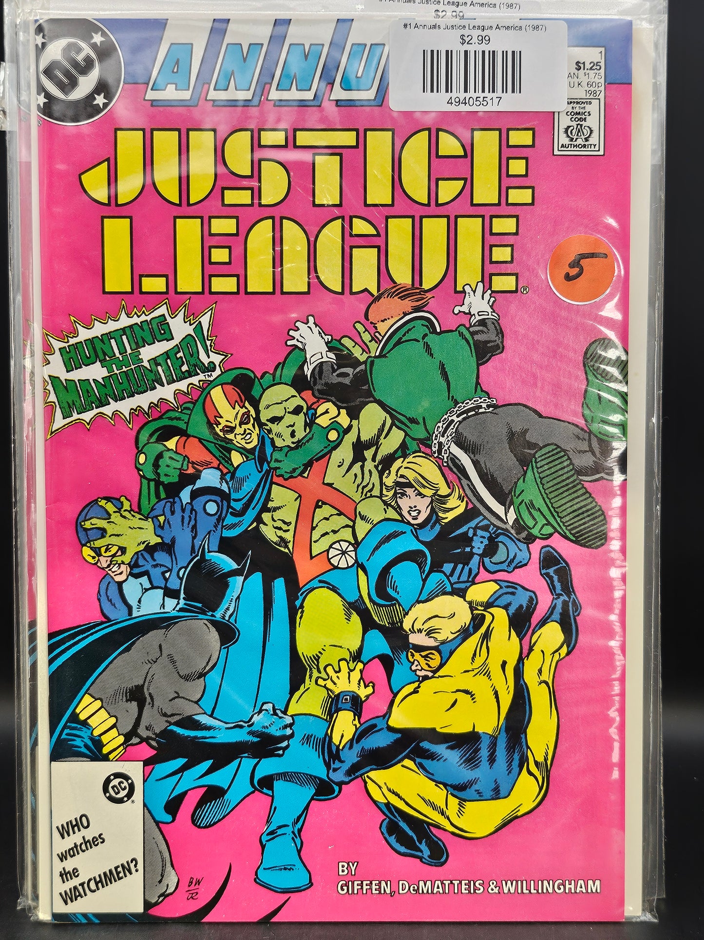 #1 Annuals Justice League America (1987)