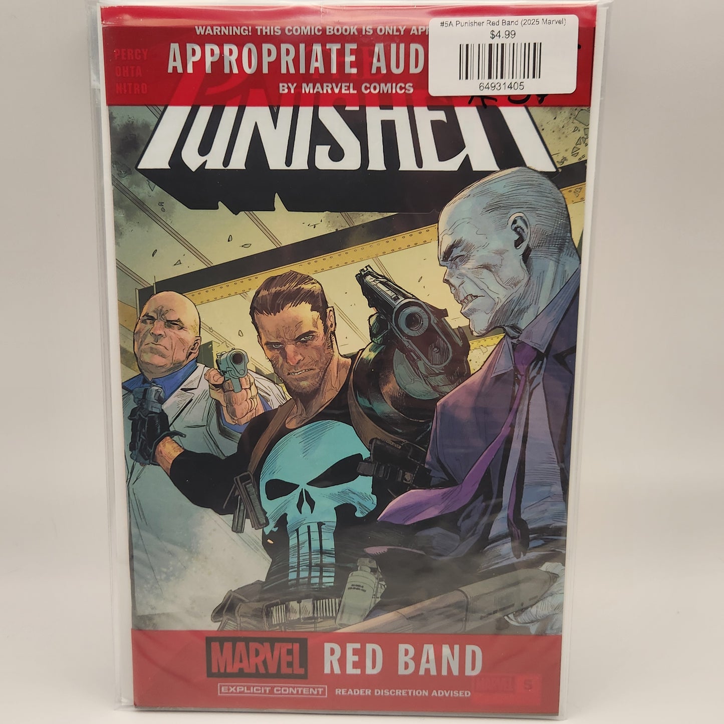 #5A Punisher Red Band (2025 Marvel)