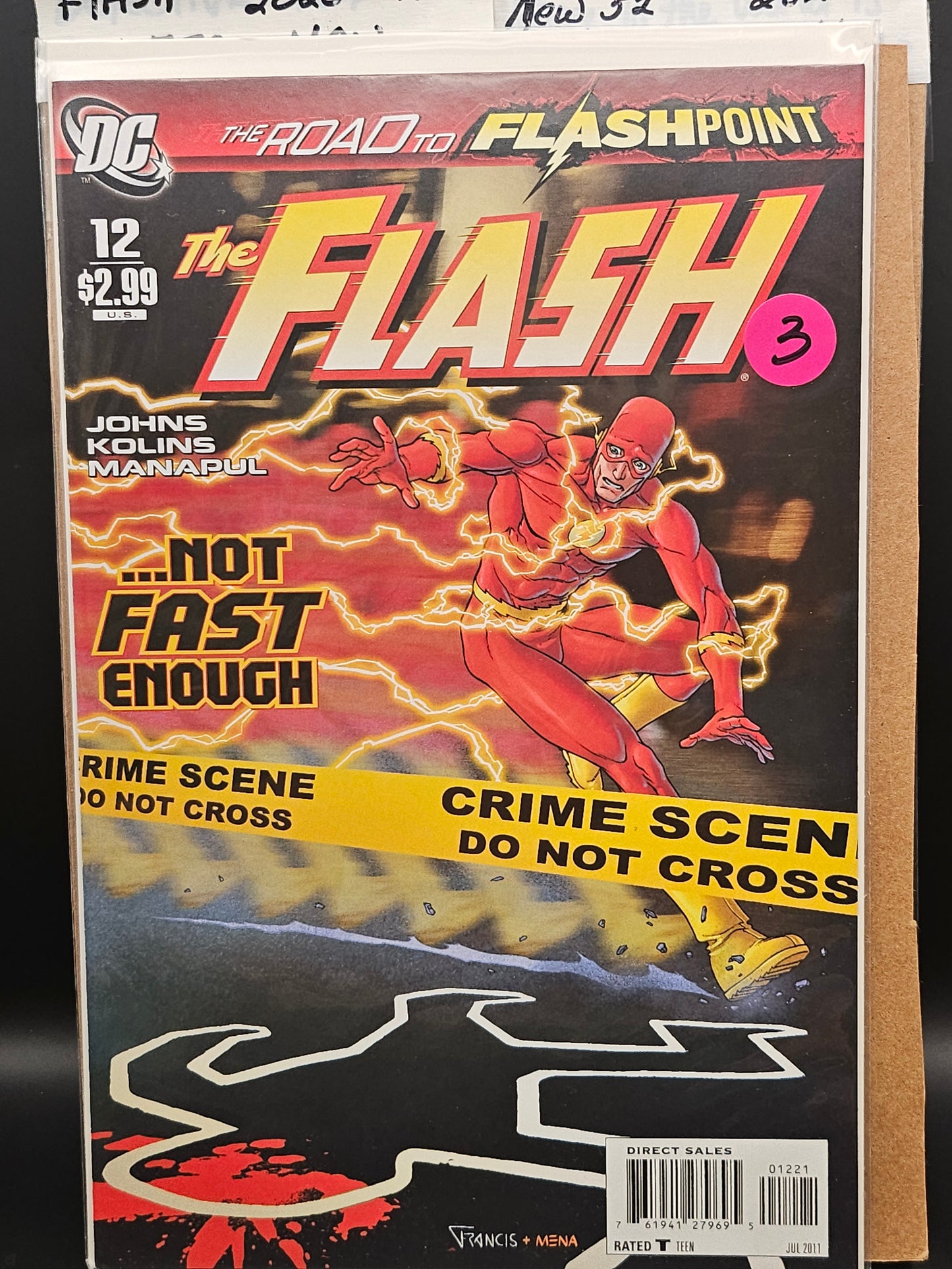 101.101 – #12 - Flash Road to Flashpoint -2011