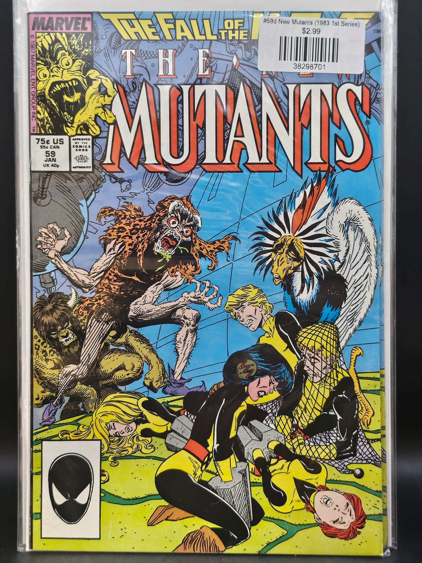 #59d New Mutants (1983 1st Series)