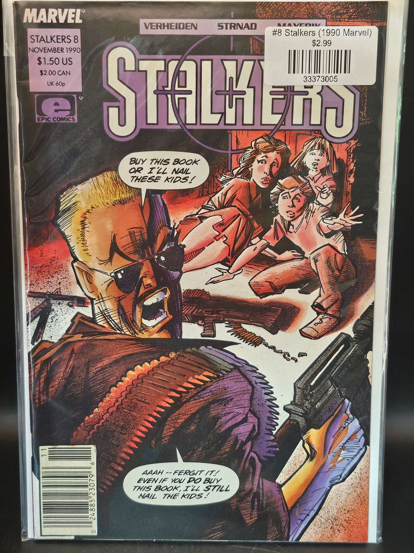 #8 Stalkers (1990 Marvel)