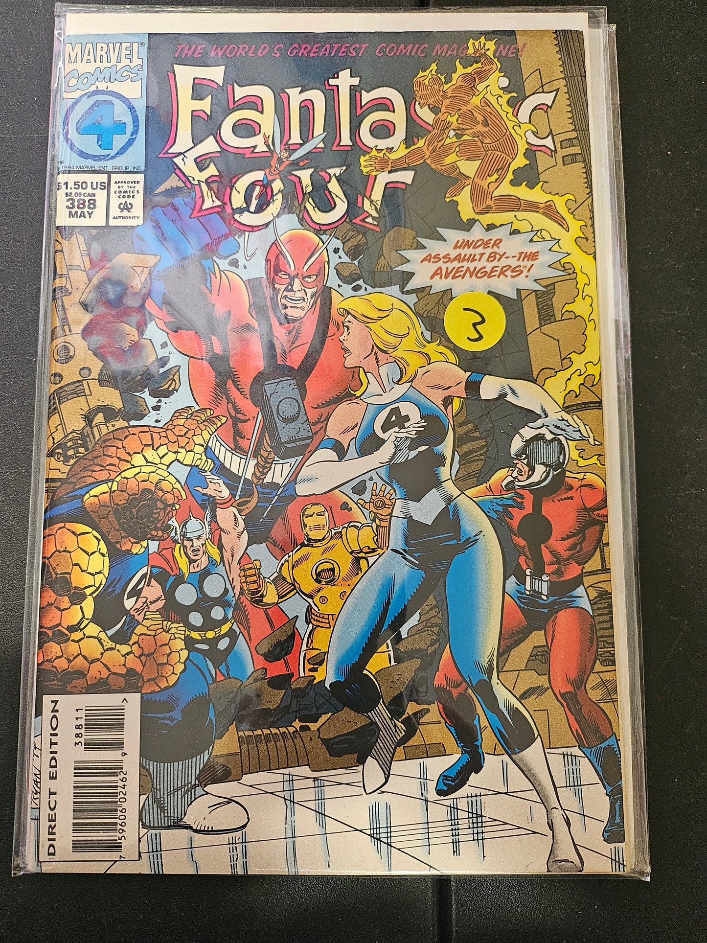 103.111 – Fantastic Four - #388 -1961-95