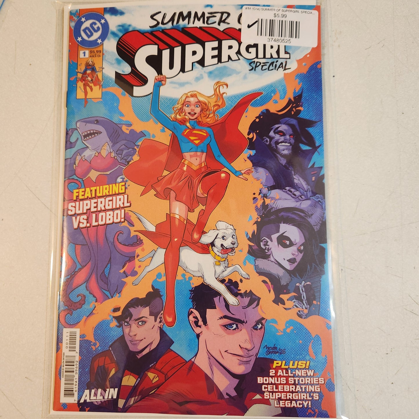 #1A (One) SUMMER OF SUPERGIRL SPECIAL (ONE SHOT BELEN ORTEGA)