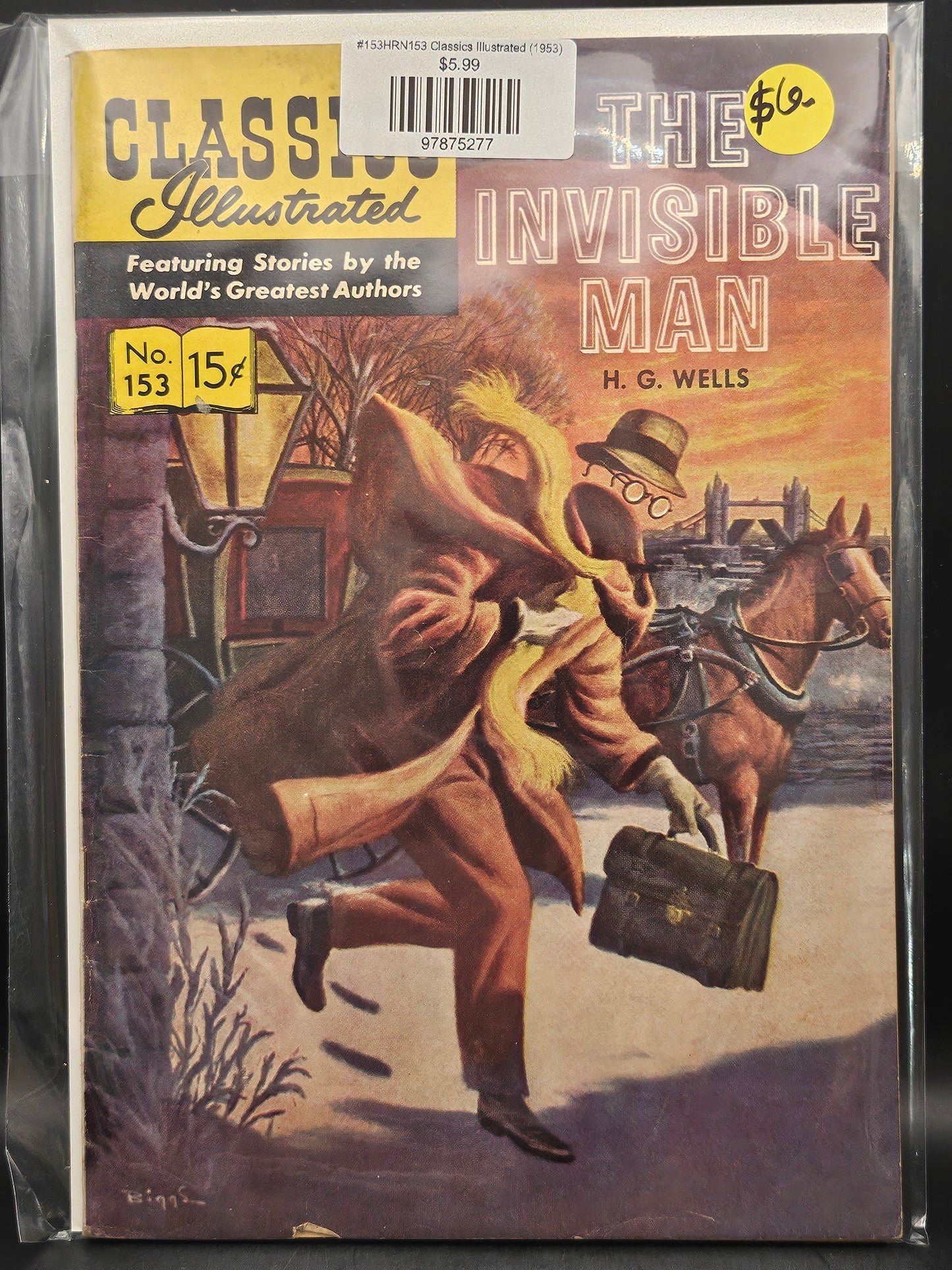 #153HRN153 Classics Illustrated (1953)