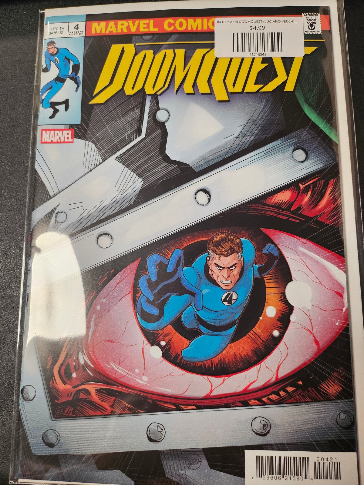 #4 (Luciano) DOOMQUEST (LUCIANO VECCHIO HOMAGE VARIANT)