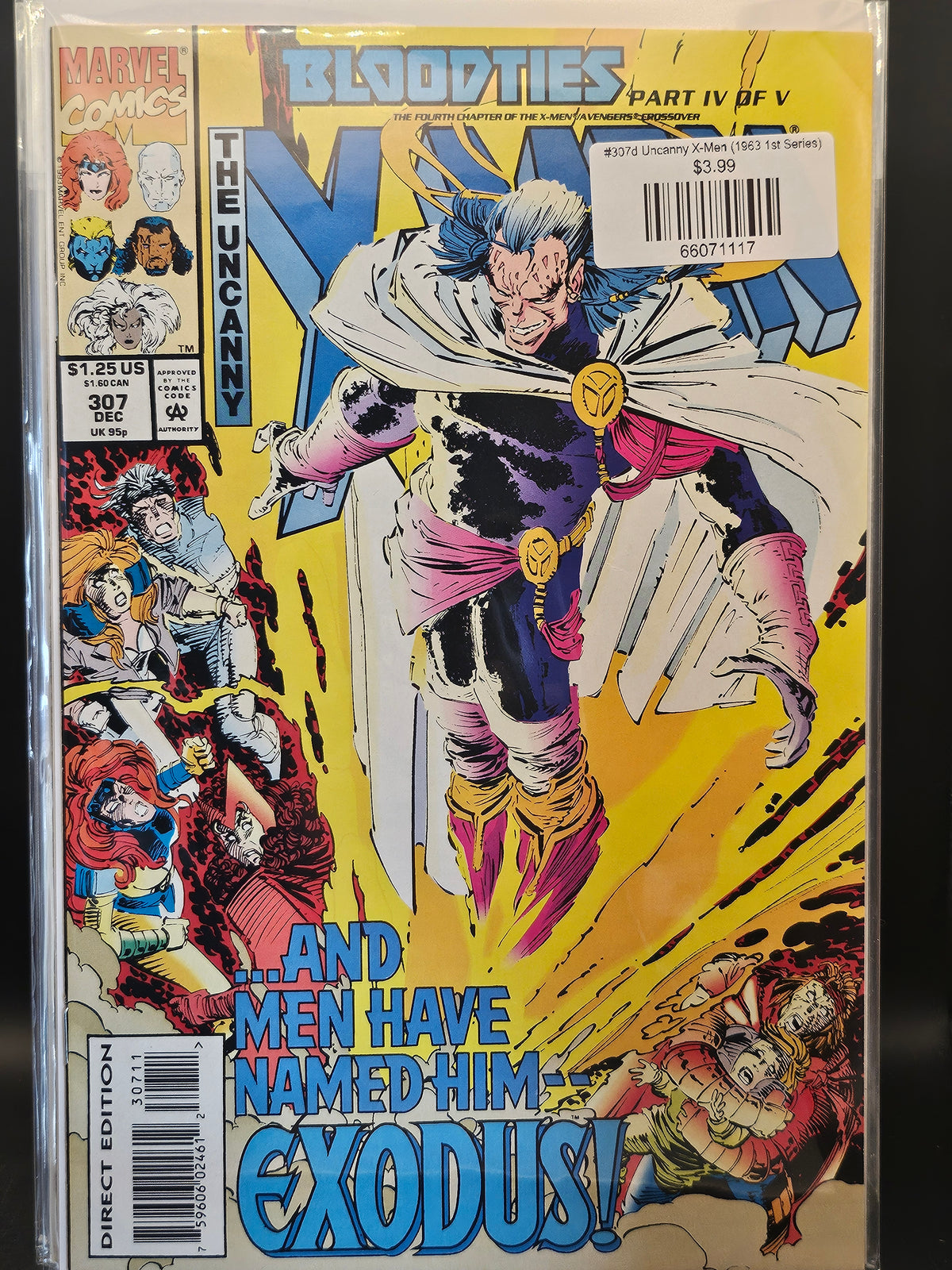 #307d Uncanny X-Men (1963 1st Series)